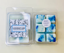 Load image into Gallery viewer, Luxe Wax Melts in Wildberry Cheesecake